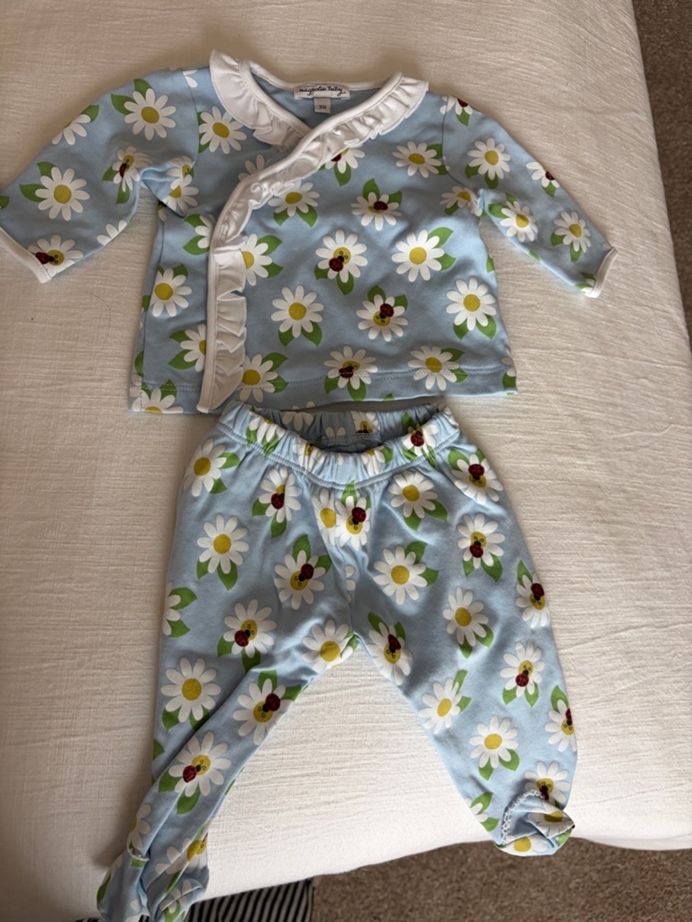 Sweet Daisy Blue Kids Matching Set by Magnificent Baby